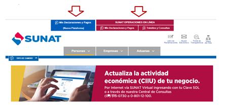 sunat página oficial.
